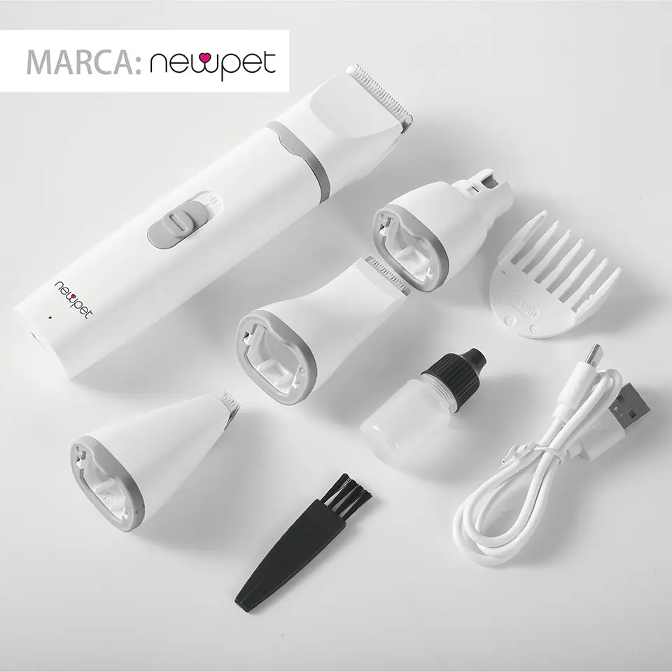 Kit Newpet Tosa sem Fio + Cortador de Unhas