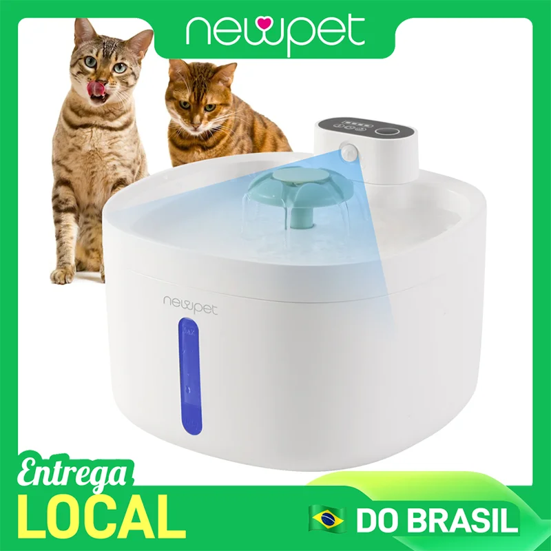 Fonte de Água Automática Newpet 2.6L sem Fio